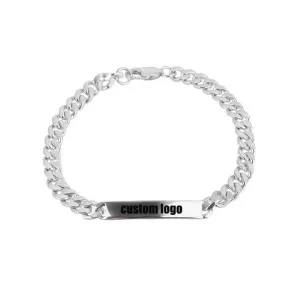 سوار رجالي من الفضة الإسترليني-Men's Sterling Silver Bracelet