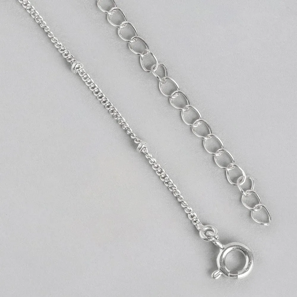 92.5 Silver Star loop Necklace