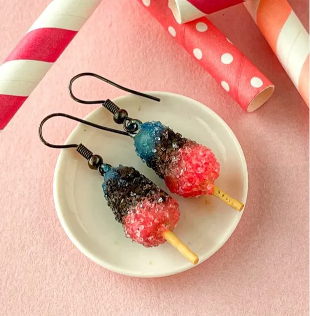 Baraf Gola Miniature Food Earrings