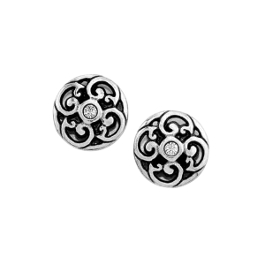 Brighton Women's Betsey Mini Post Silver Earrings