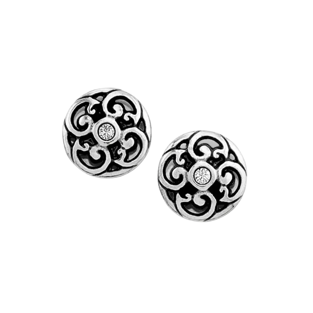 Brighton Women's Betsey Mini Post Silver Earrings