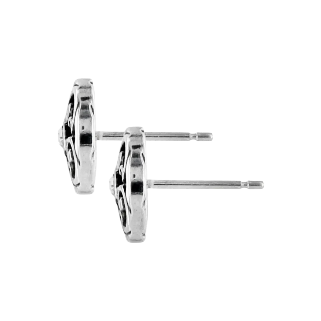 Brighton Women's Betsey Mini Post Silver Earrings