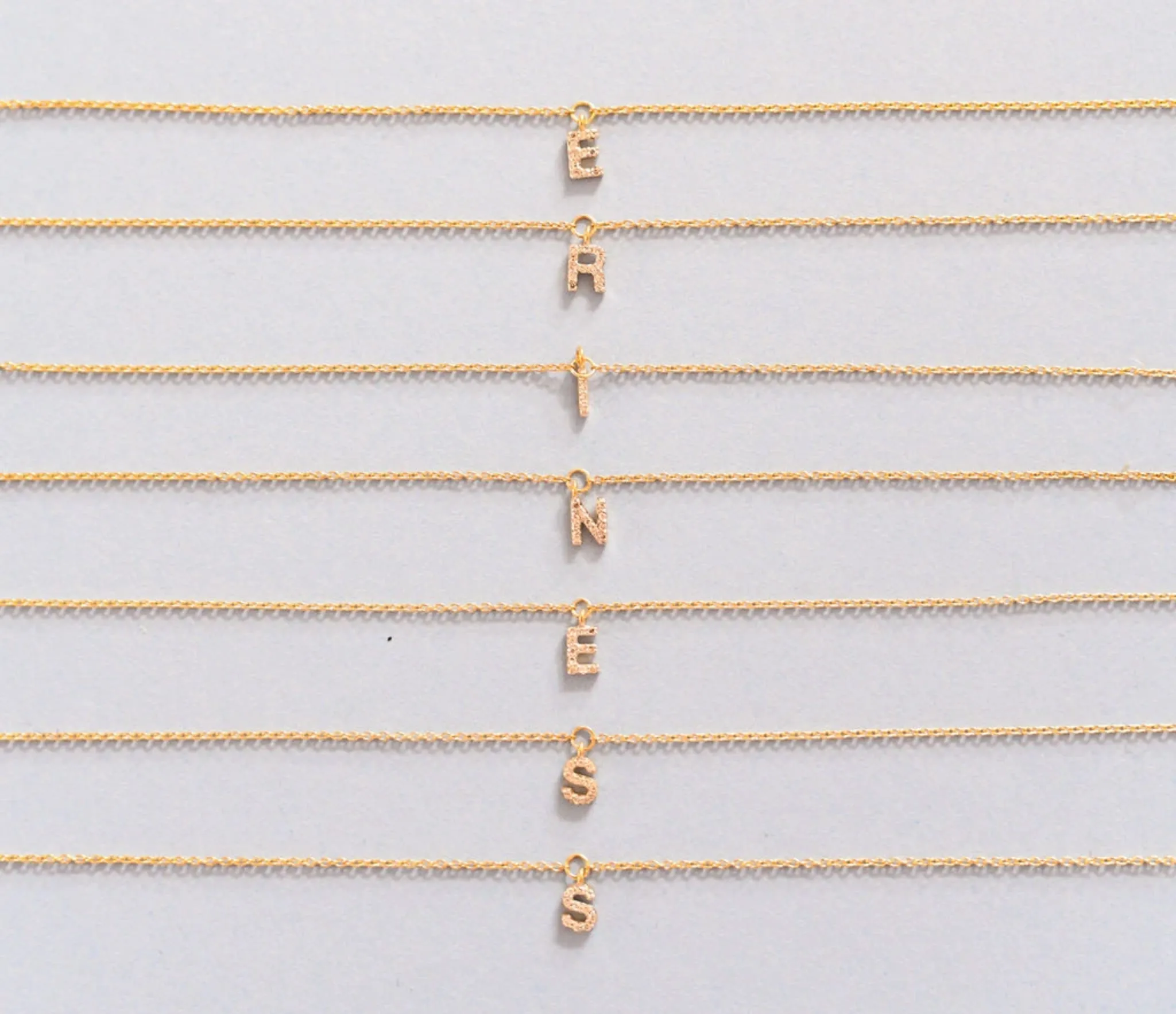 Diamond Mini Initial Choker