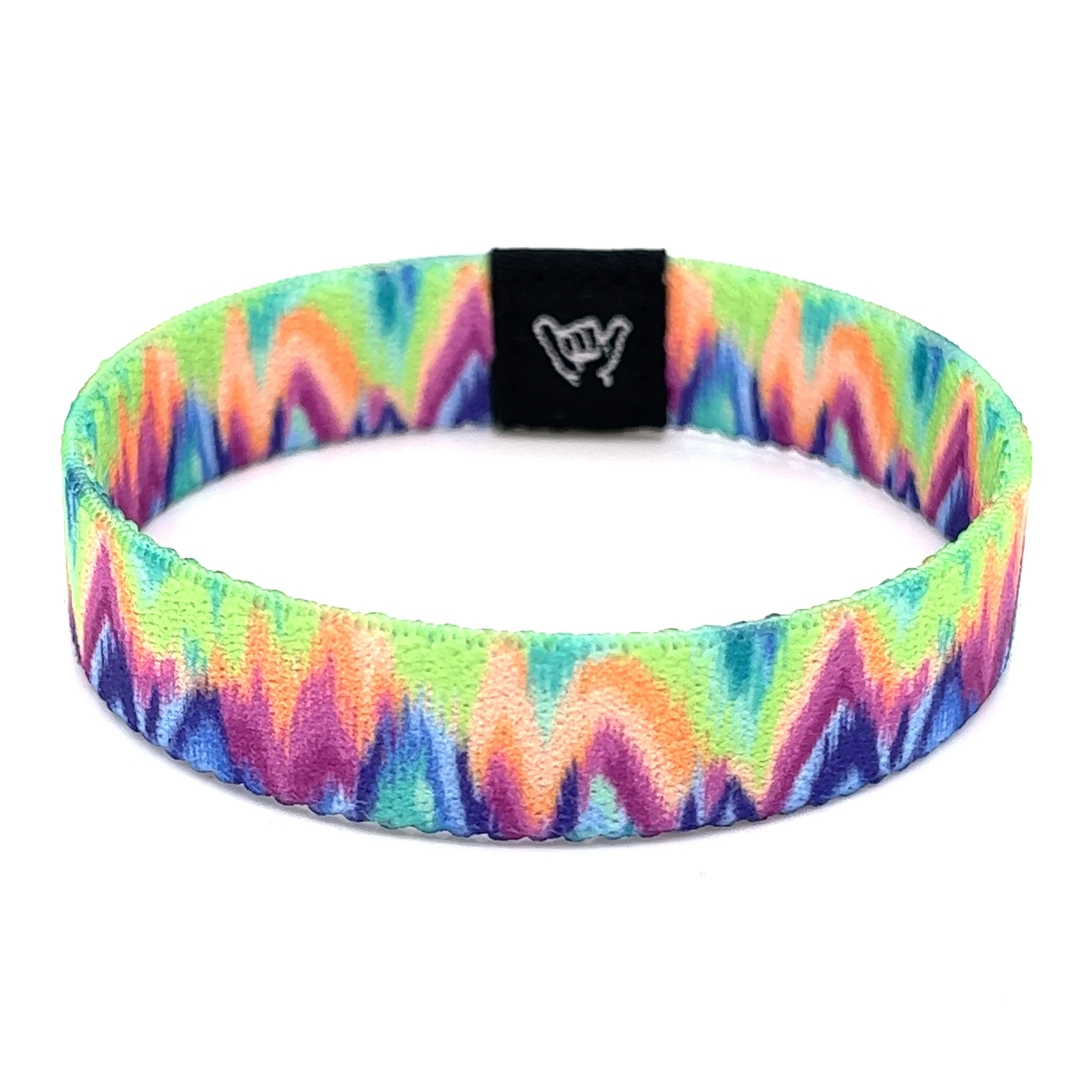 Electric Chevron Wristband Bracelet