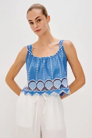 ESPERANZA TOP - FRENCH BLUE