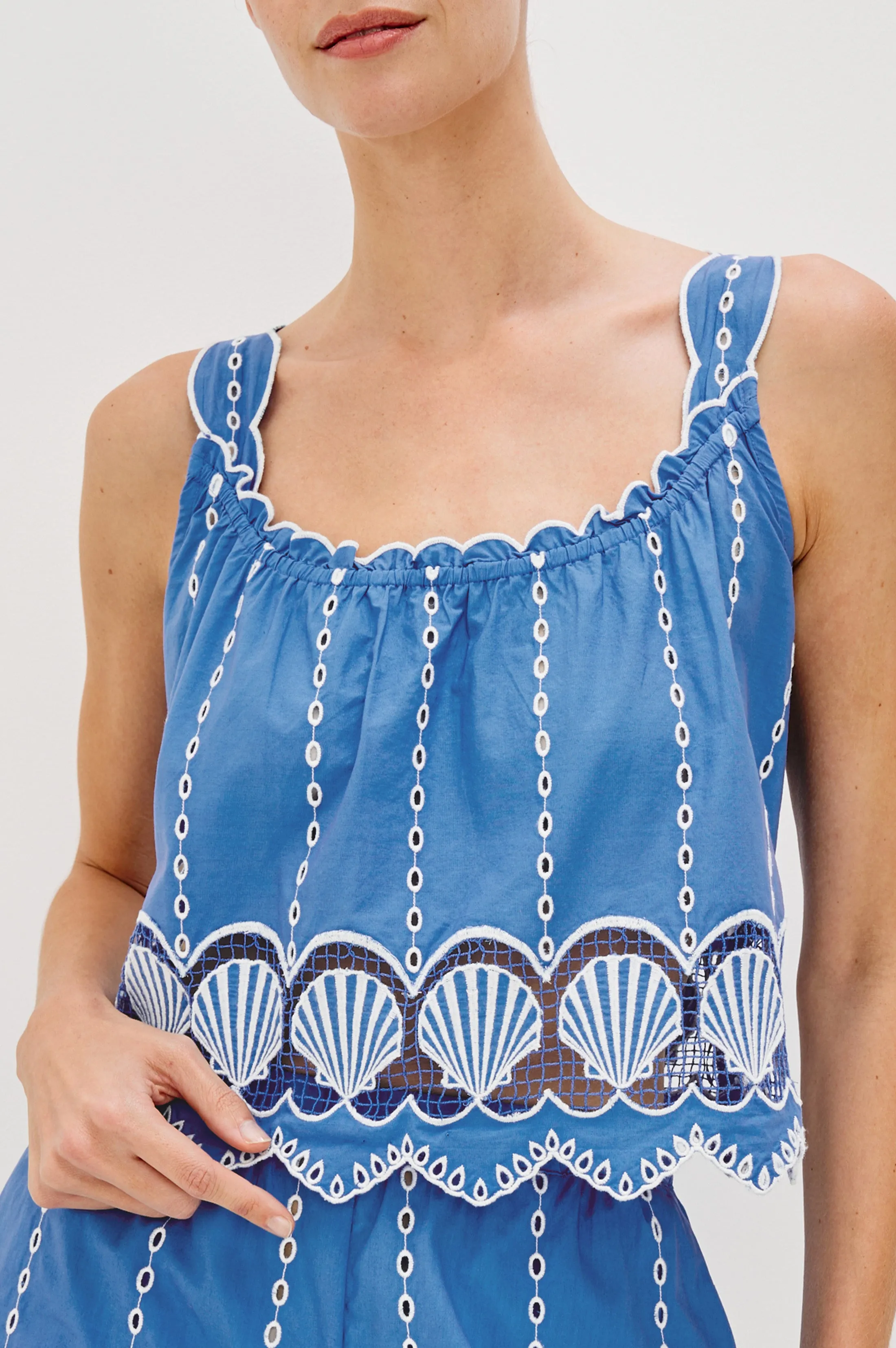 ESPERANZA TOP - FRENCH BLUE