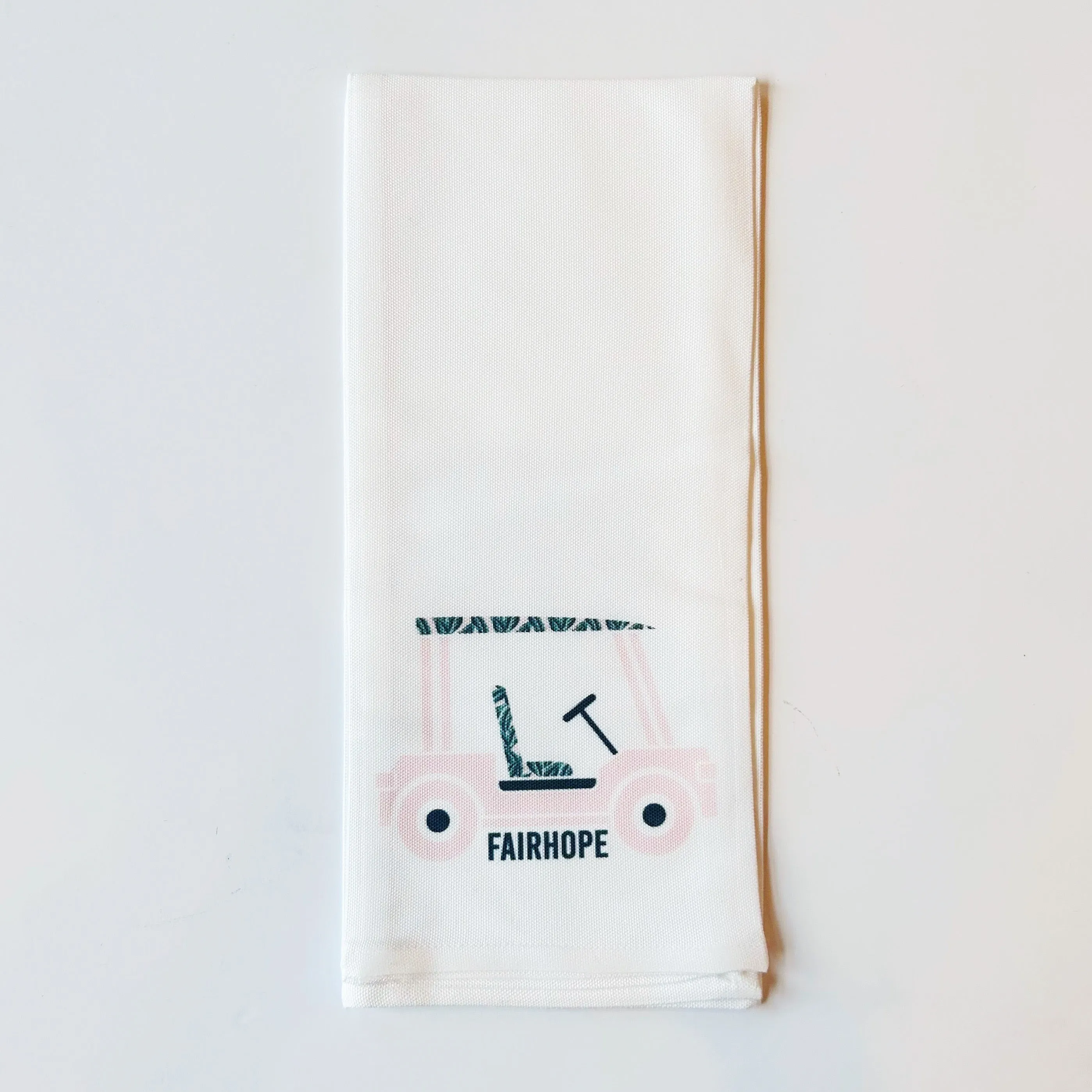 Fairhope, AL Beach Chair Kitchen Towel