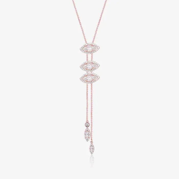 Gilded Petal Necklace Set