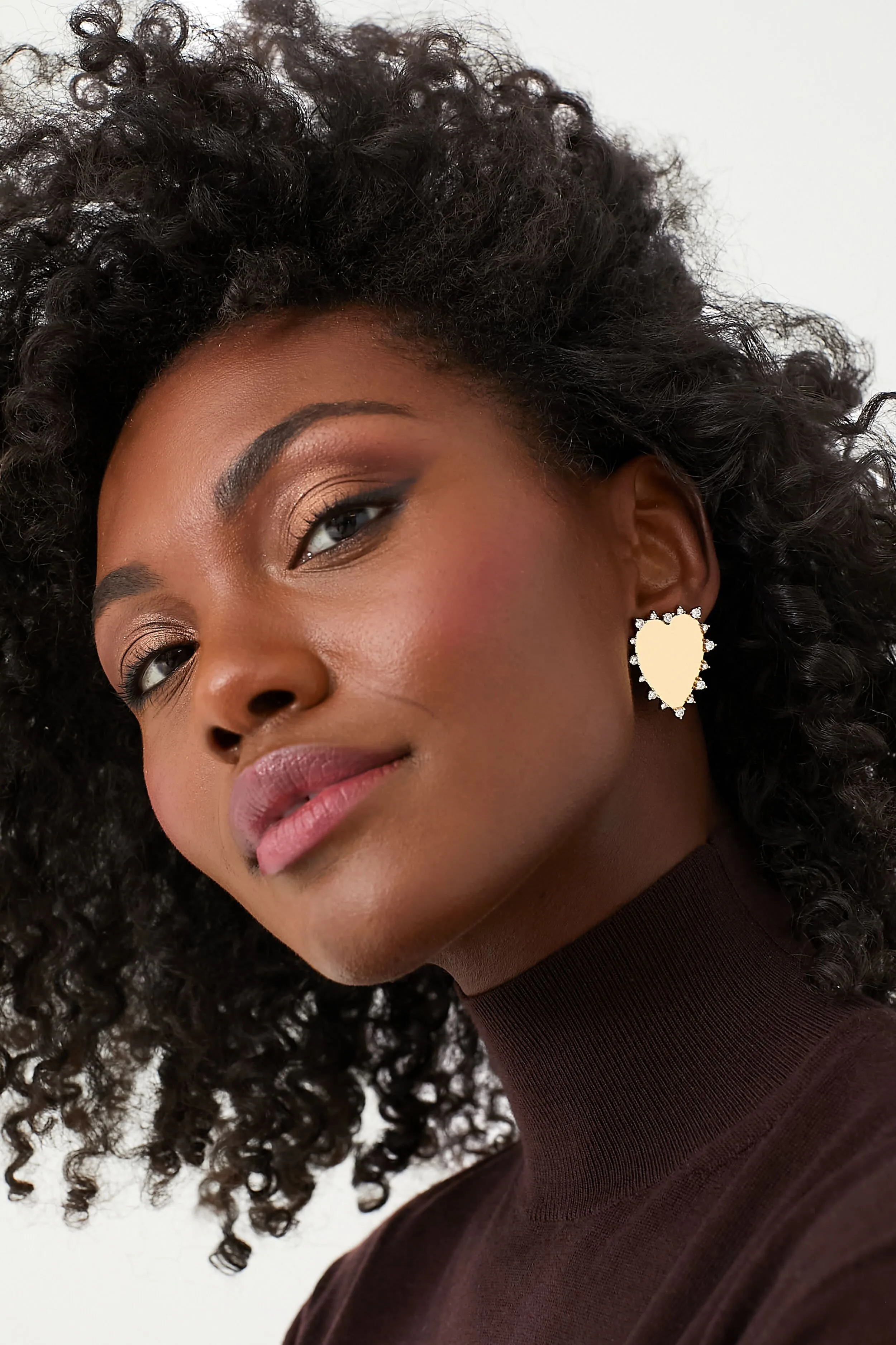 Gold Everlasting Love Studs