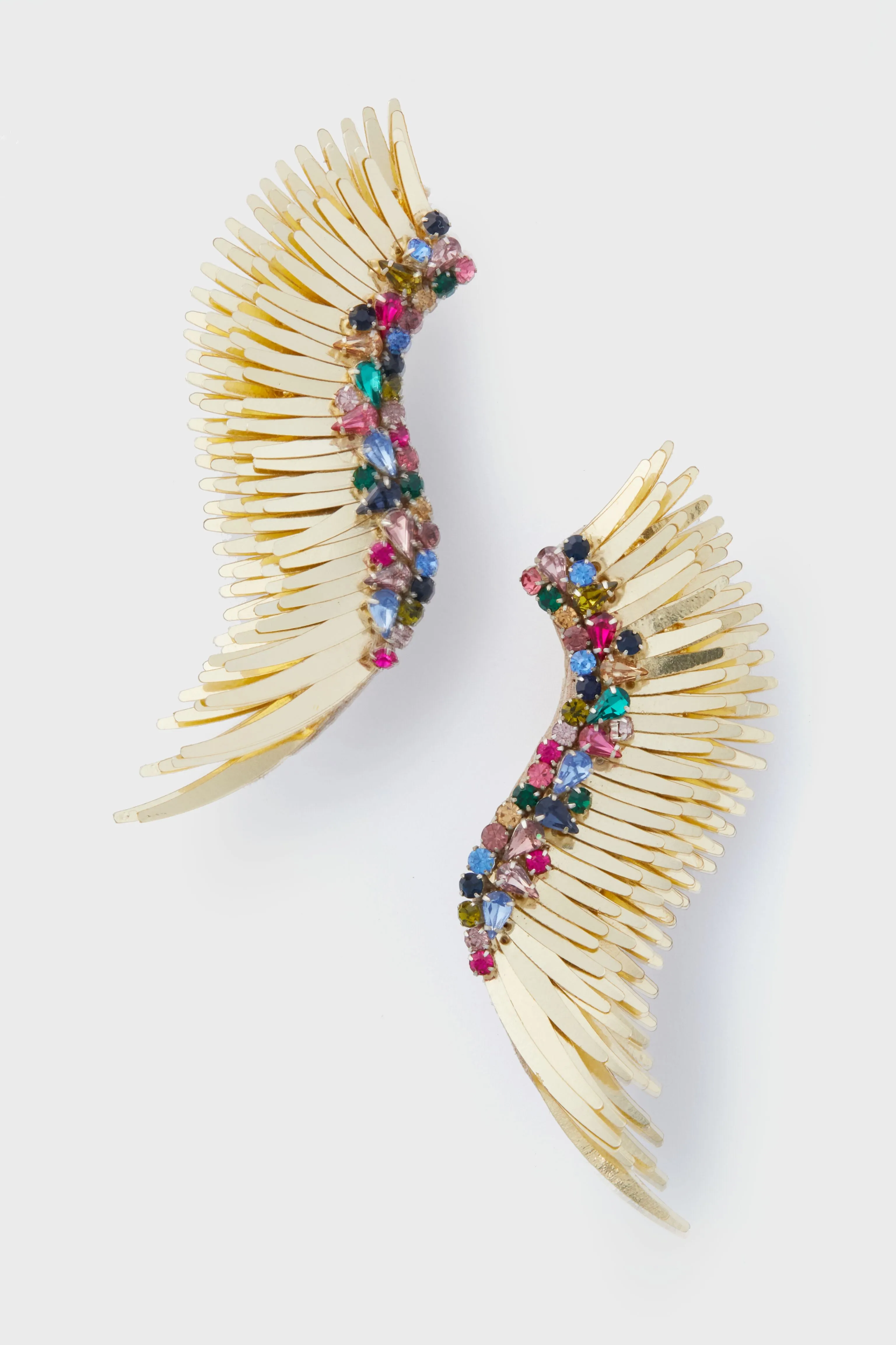 Gold Multi Mega Madeline Earrings