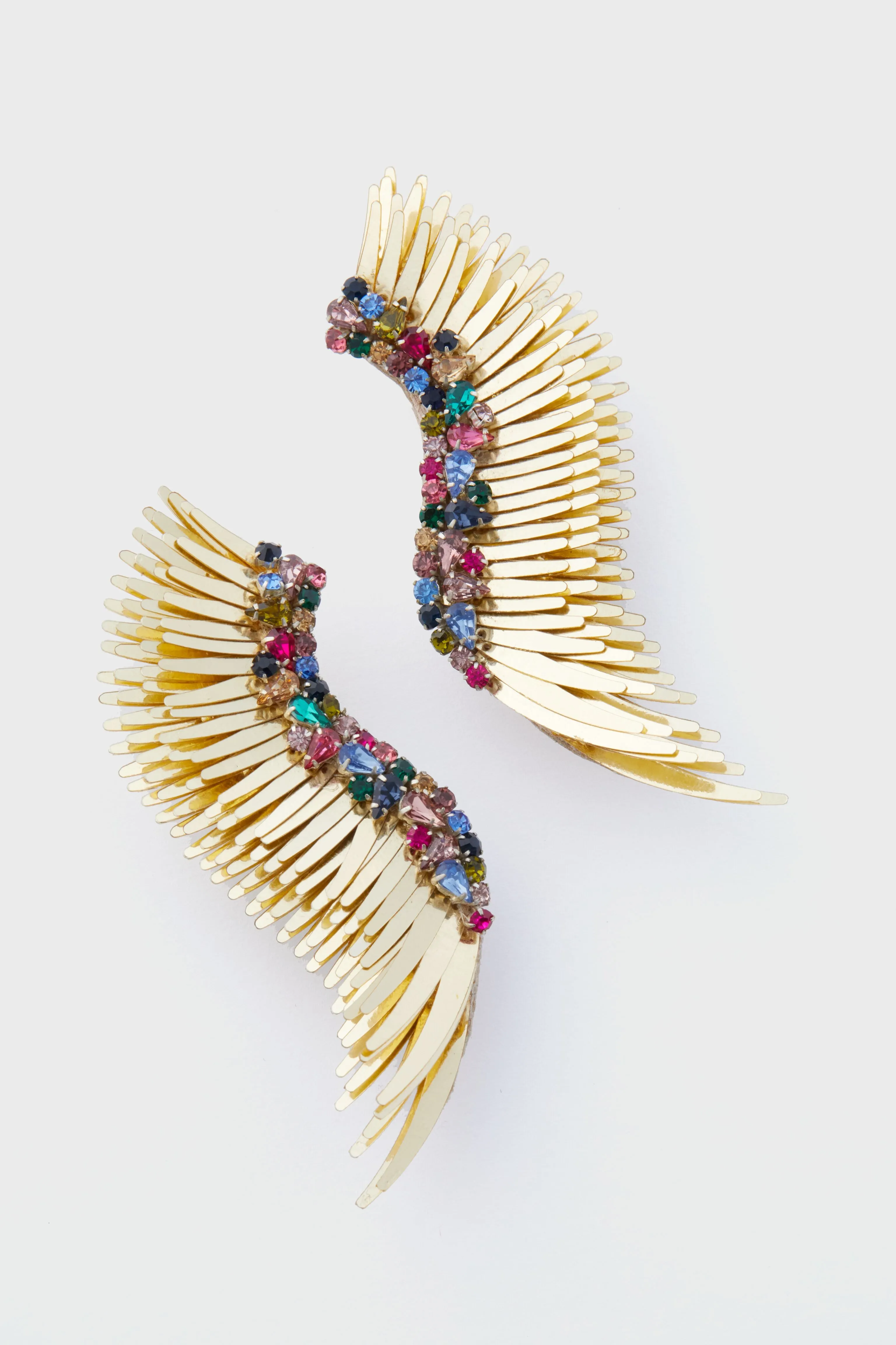Gold Multi Mega Madeline Earrings