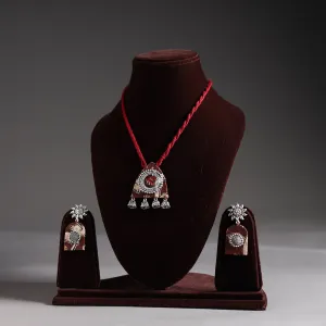 Handcrafted GS Fabart Necklace Set 01