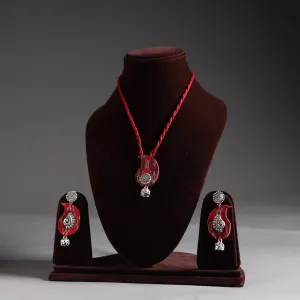 Handcrafted GS Fabart Necklace Set 33
