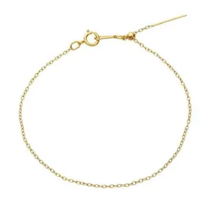 Initial Chain Bracelet (Gold)