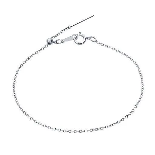 Initial Chain Bracelet (Silver)