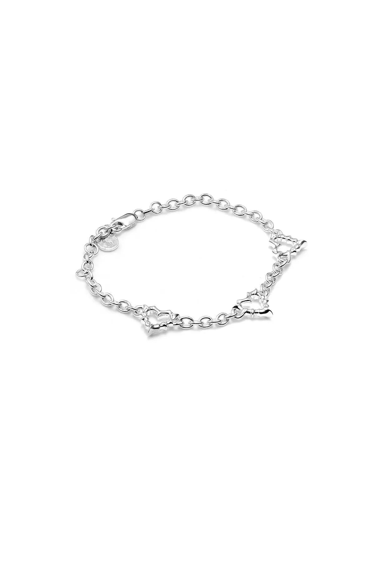Jagged Heart Bracelet