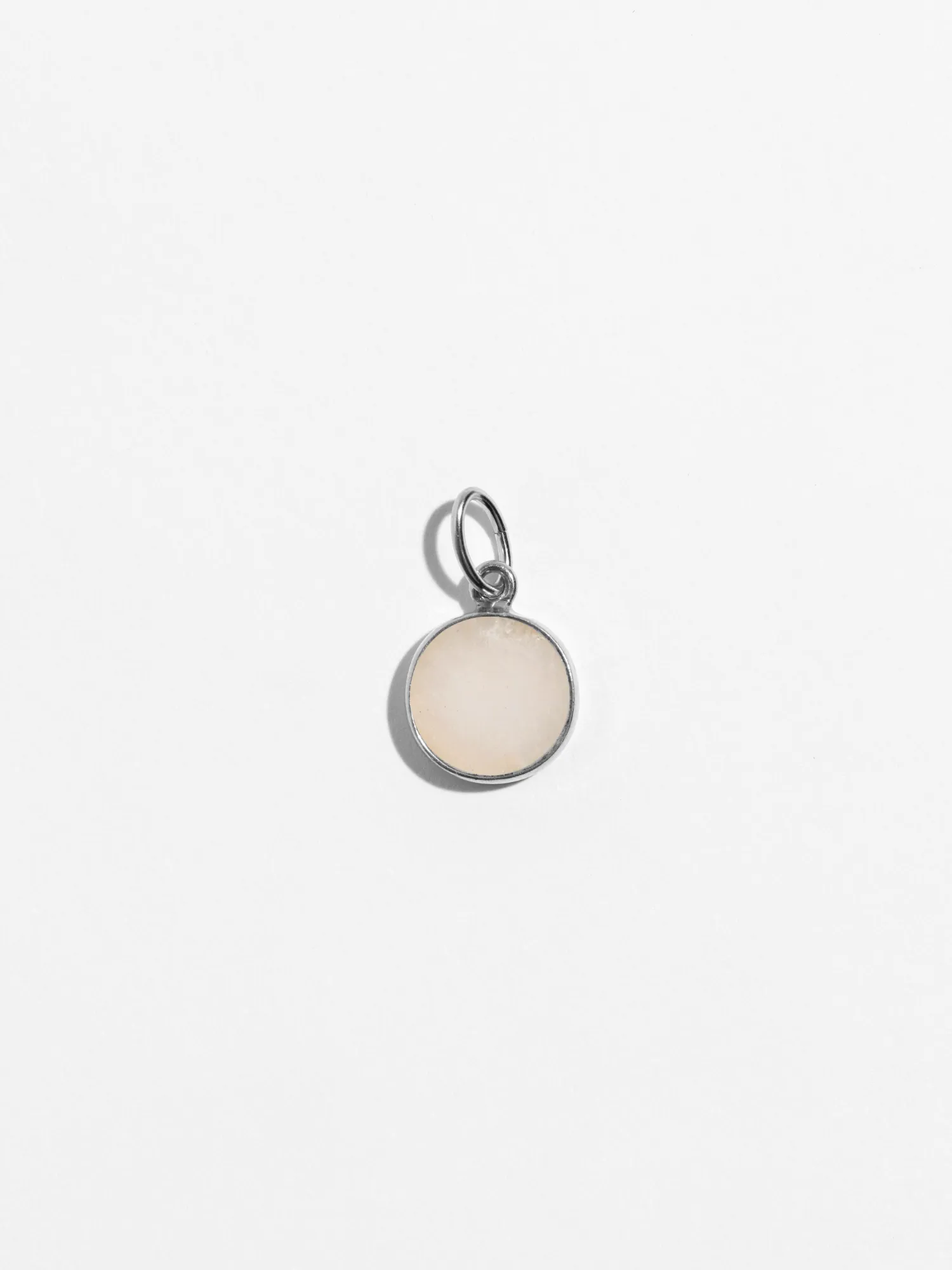 Jamie Small Moonstone Coin Pendant