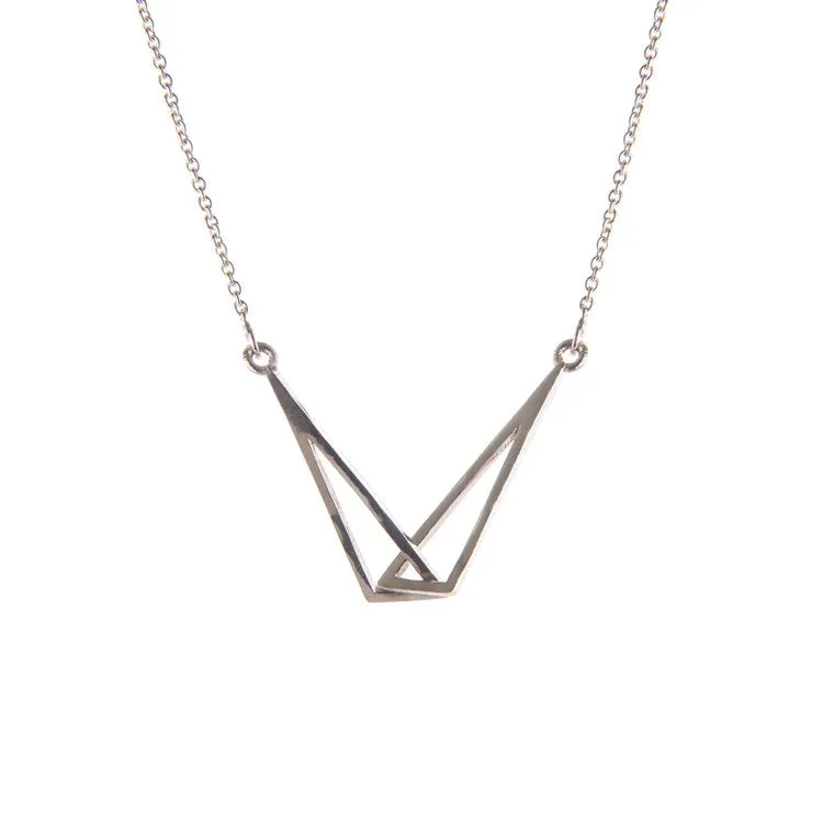 “Le Cheíle” Linked Necklace - Sterling Silver – Miriam Wade