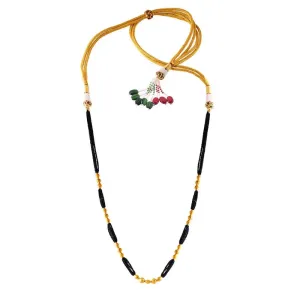 Lovely 22k Gold Thusi Mangalsutra Lightweight From Online Exclusive