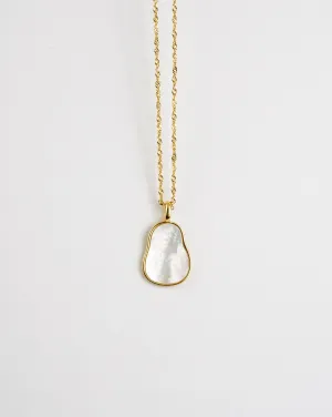 Luxurious Wave Mother of Pearl Necklace - Elegant & Sophisticated for Any Occasion | [Brand Name]