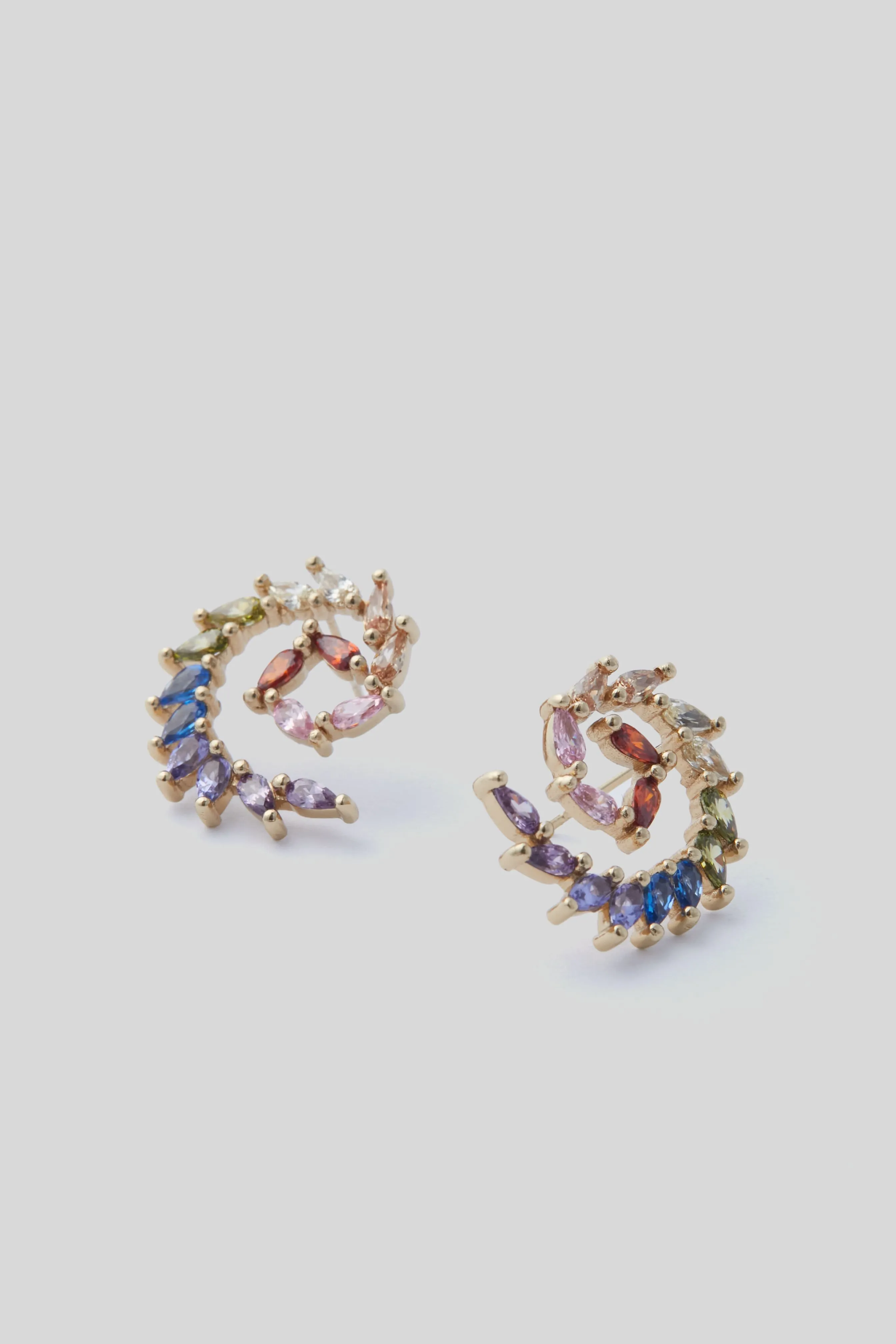 Multi Pascal Crystal Earrings