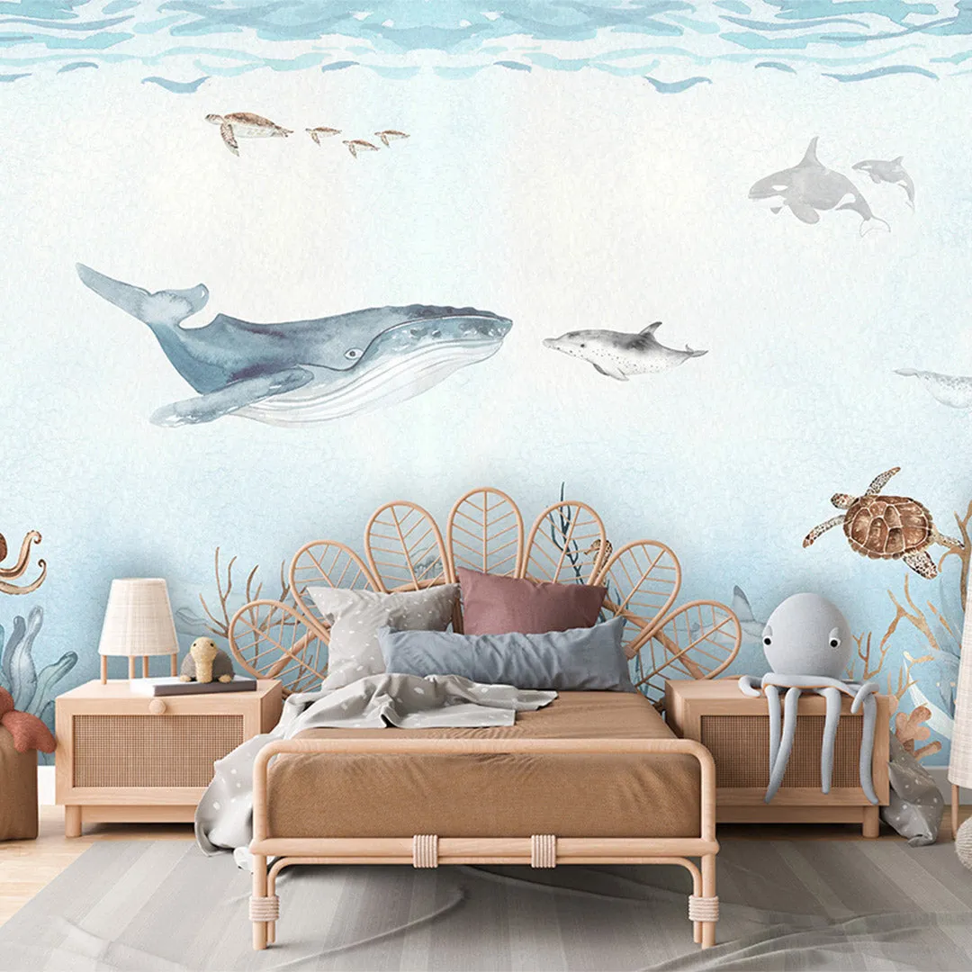 Ocean Bliss Peel and Stick Wall Mural