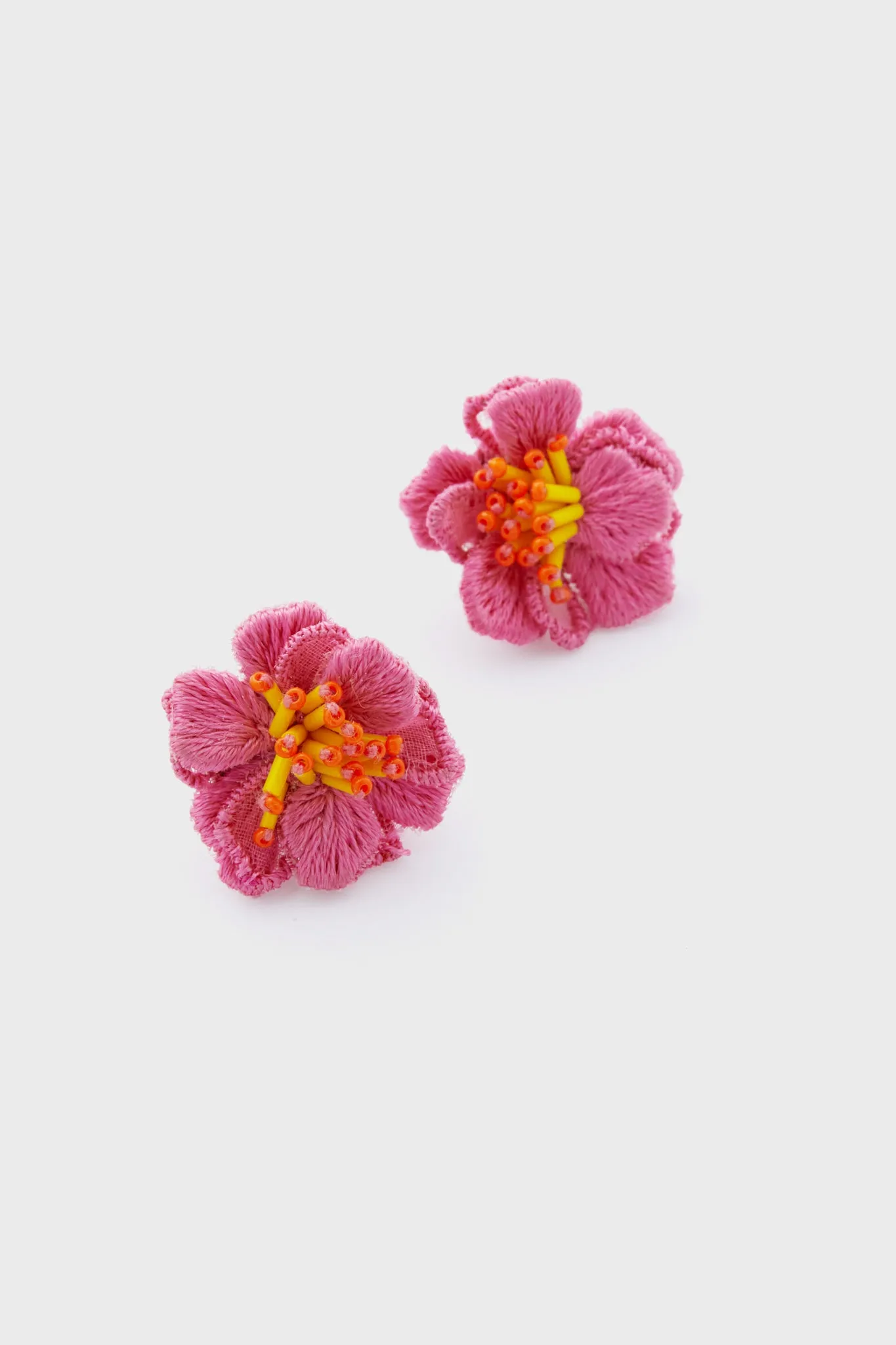 Orange and Pink Greer Studs