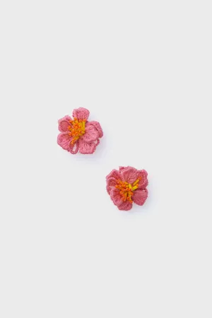 Orange and Pink Greer Studs