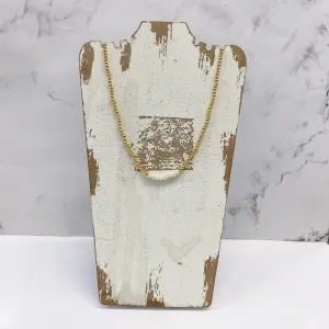 Pearl Accented Beaded Necklace