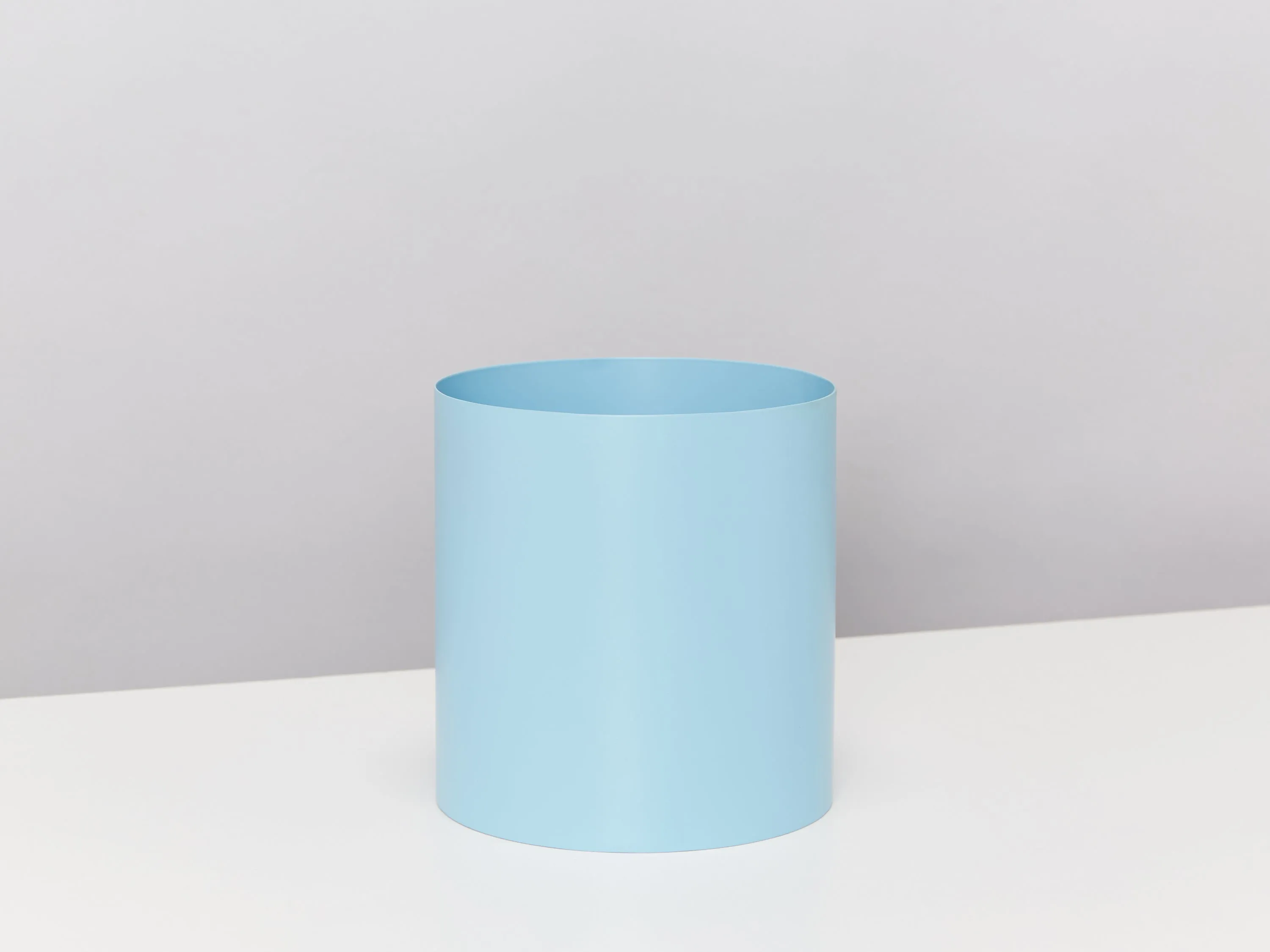 Potted Peace Lily - In Sky Blue Vessel
