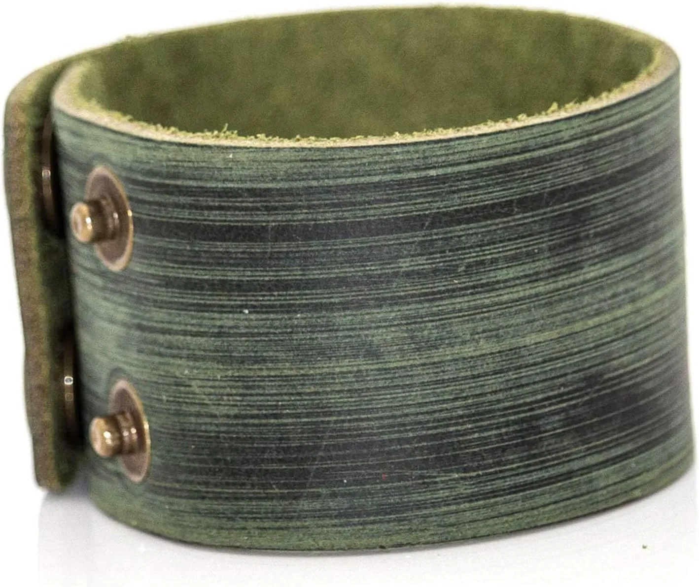 Punk Rock Wide Faux Leather Wristband Retro Adjustable Snap Bracelet Arm Band Cuff Bracelet