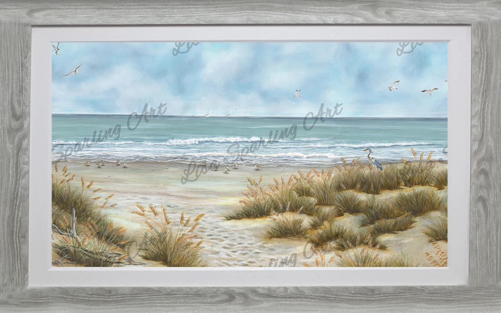 "Beach Dreams" Lisa Sparling Art Giclée Reproduction