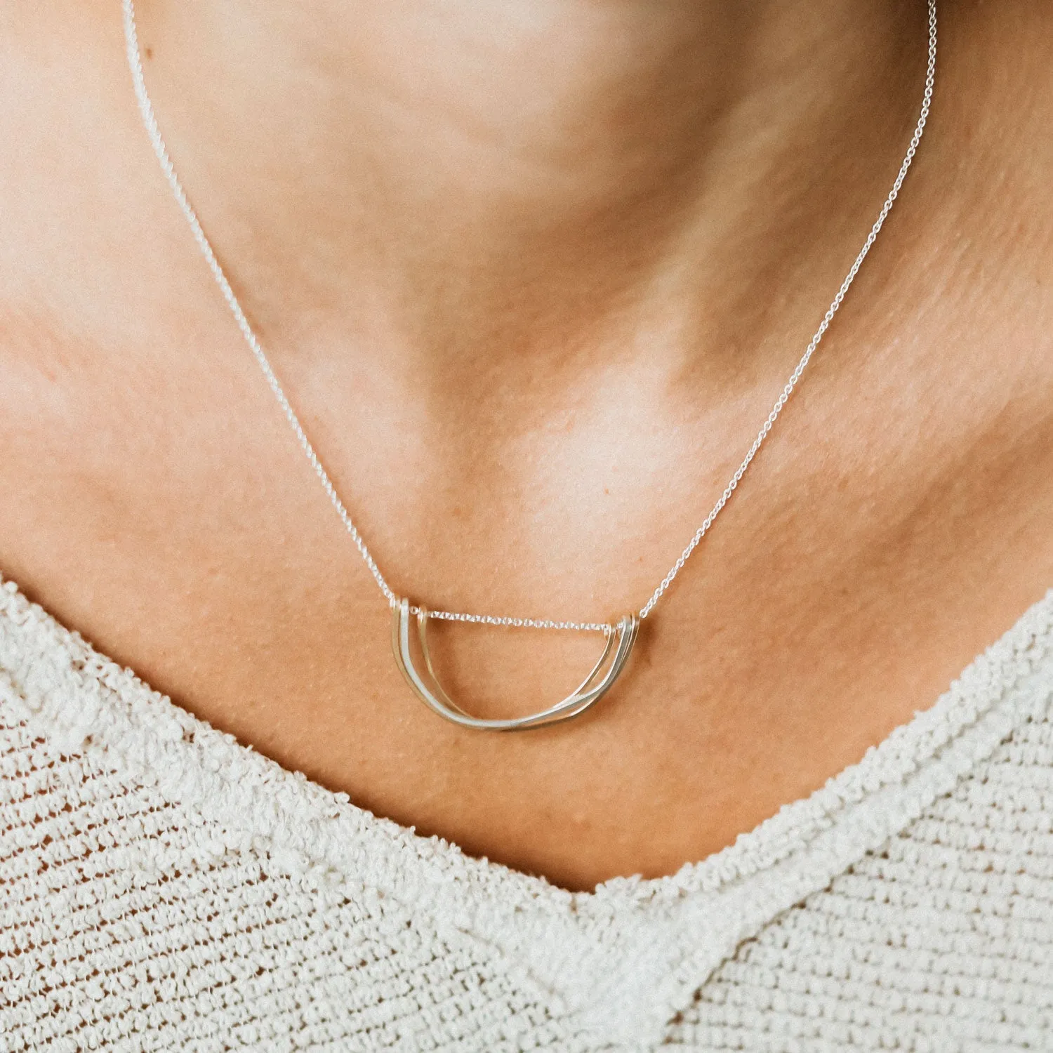 Rainbow Petals Necklace