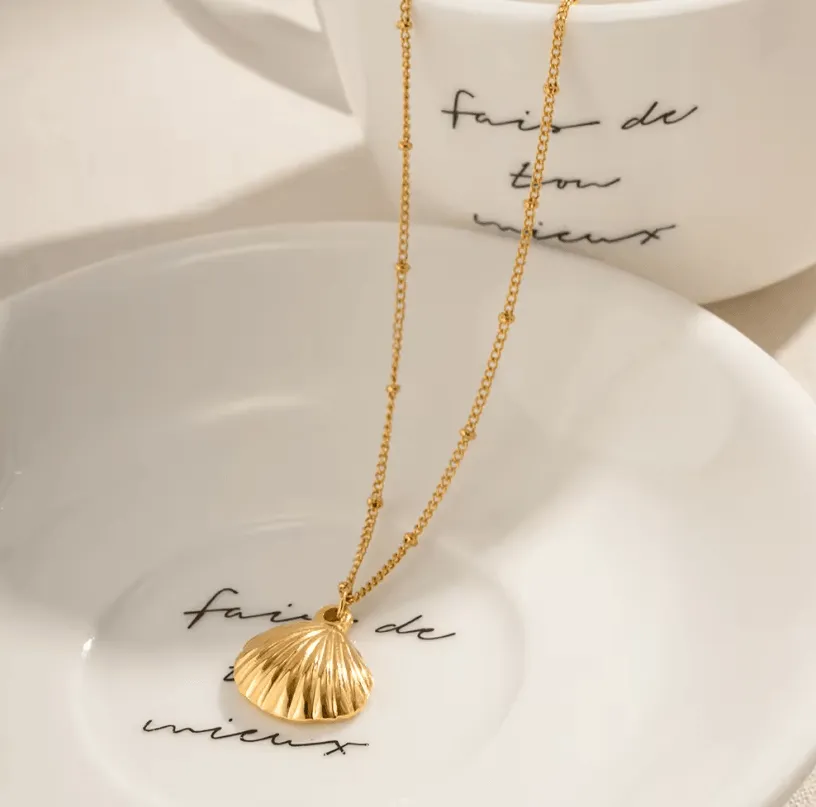 Sea shell Bead Necklace