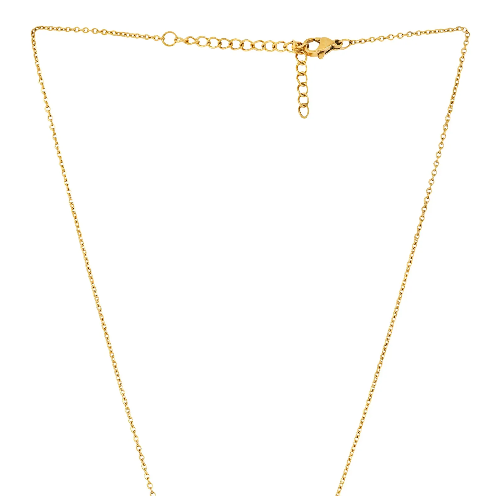Silken Alphabet Y Necklace