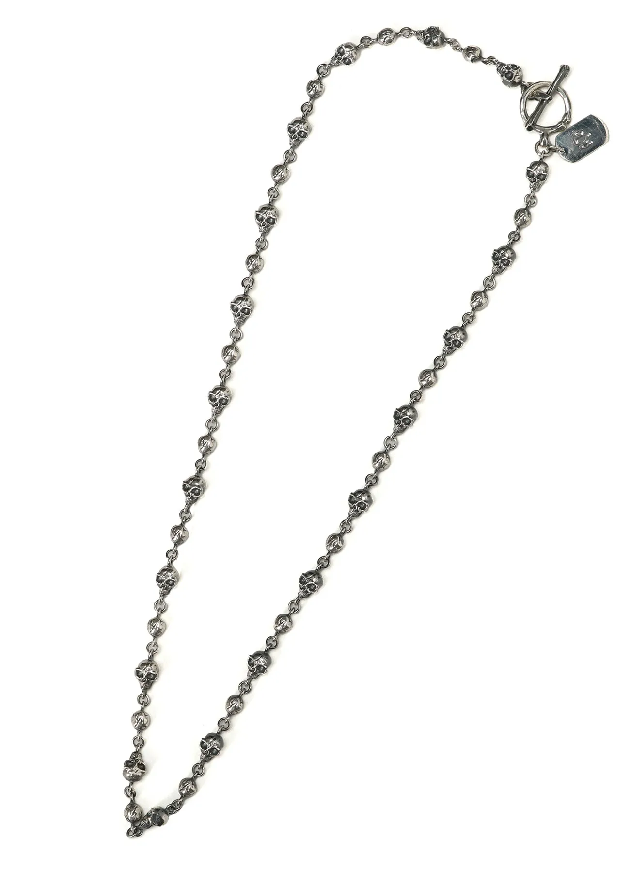 SILVER 950 ALIENSKULL CHAIN NECKLACE