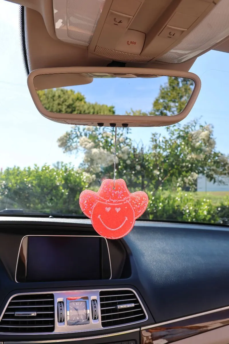 Simply Southern Freshiez Pink Sea Turtle-Shaped Air Freshener in Cherry Blossom Scent - Tropical Bliss for Car, Locker, Drawers, Closet (30-45 Days)