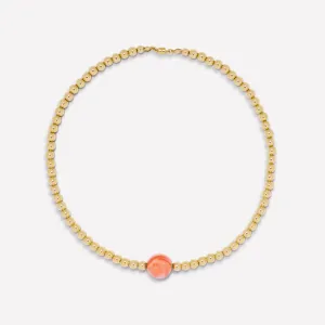 SIRENA CORAL NECKLACE 6MM