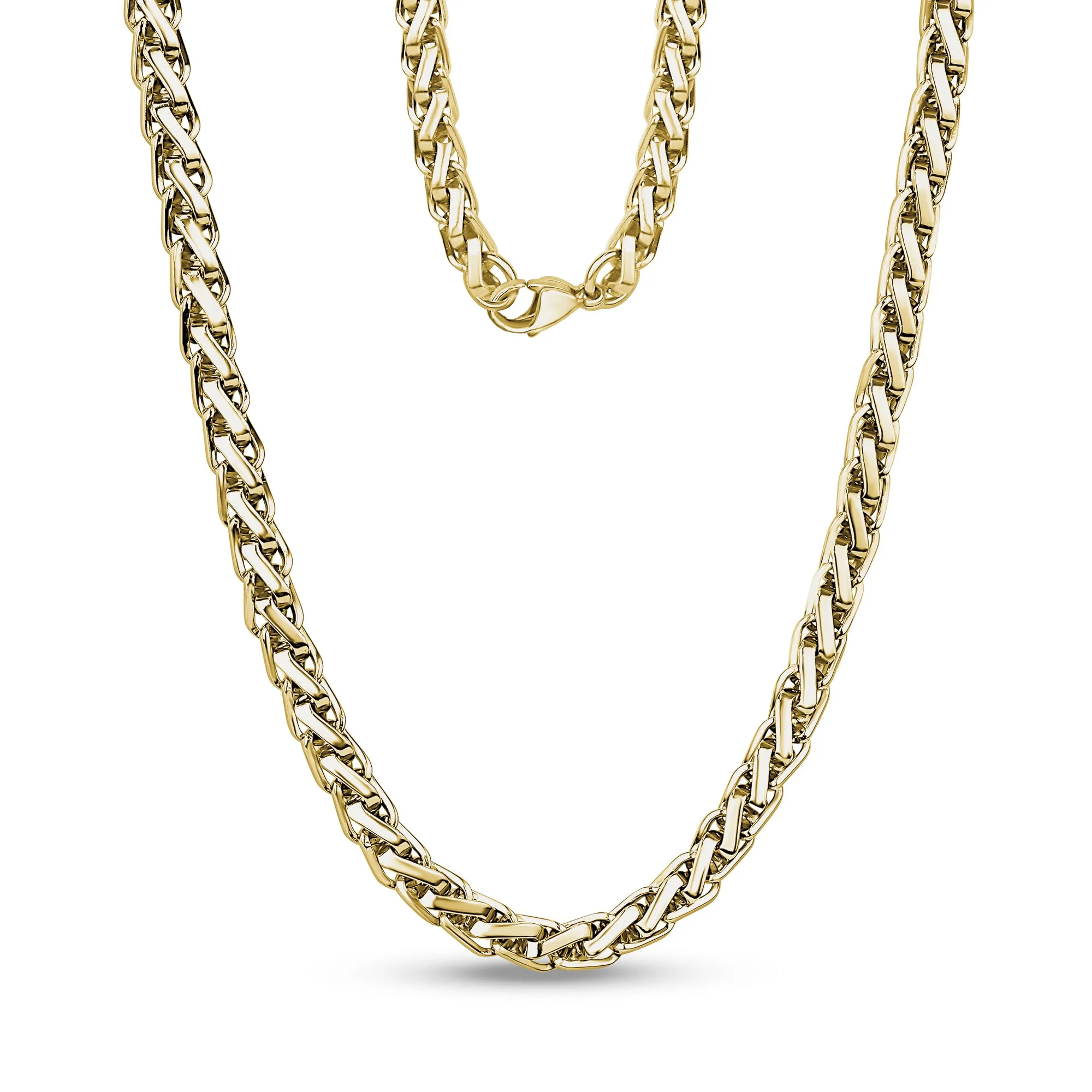 Square Wheat Chain | 6MM