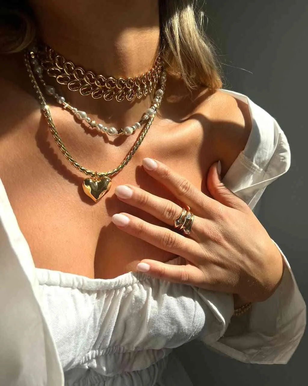 The Molten Heart Statement Necklace
