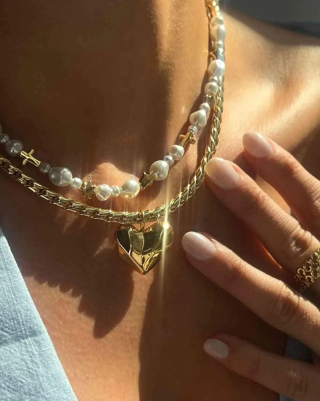 The Molten Heart Statement Necklace