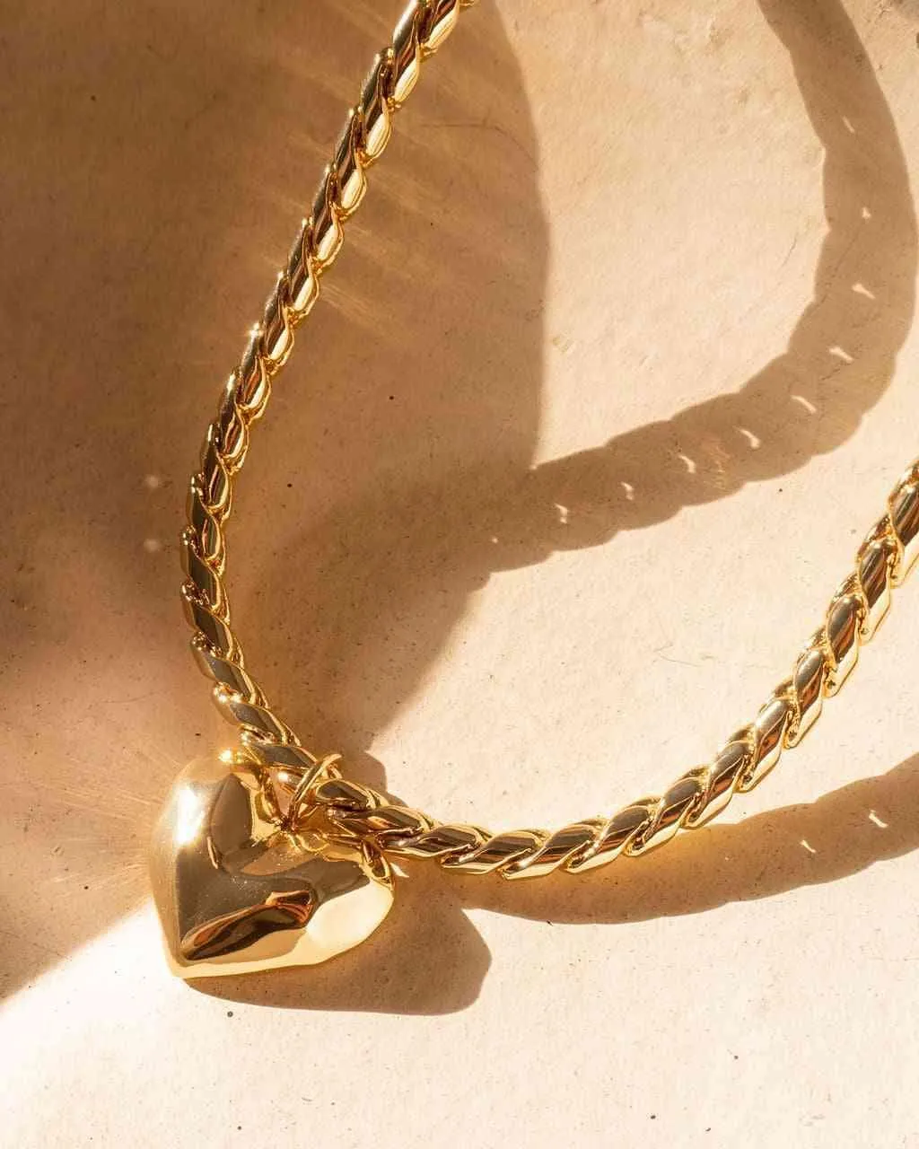 The Molten Heart Statement Necklace