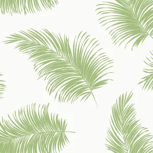 Tossed Palm Peel-and-Stick Luxe Haven Wallpaper