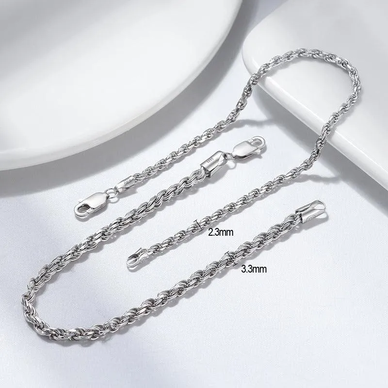 Women's Fashion Braided Twist Car Twist Rope Chain