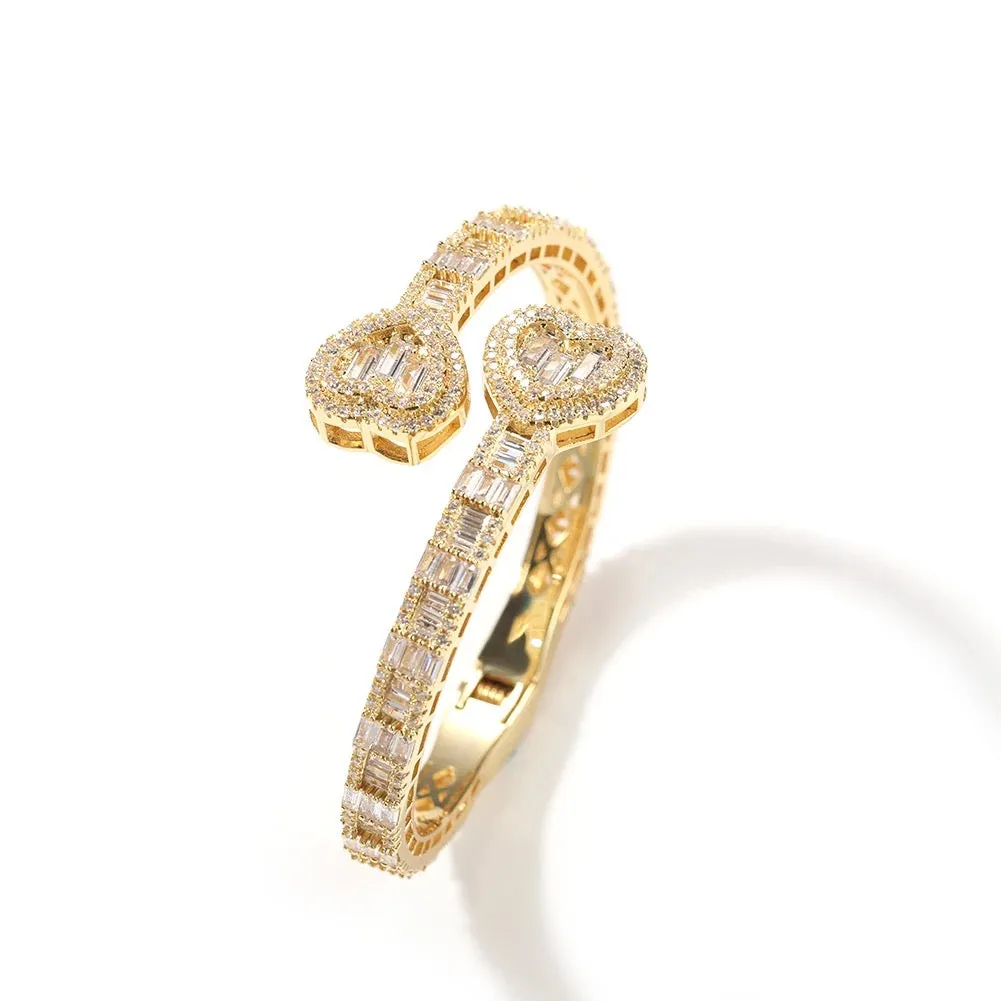 Wrap Around Heart Bracelet