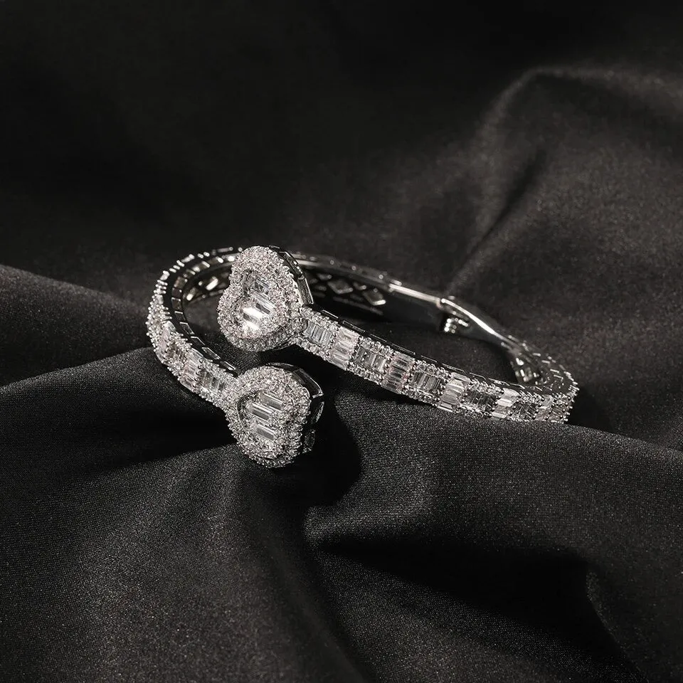 Wrap Around Heart Bracelet